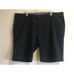 Golf Shorts Men’s Sz 42 GOLF GODS Black Classic Nylon Sportswear Outdoor Active